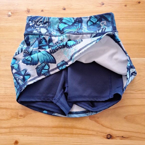 Blue Butterfly GapFit Skort - Picture 3 of 5